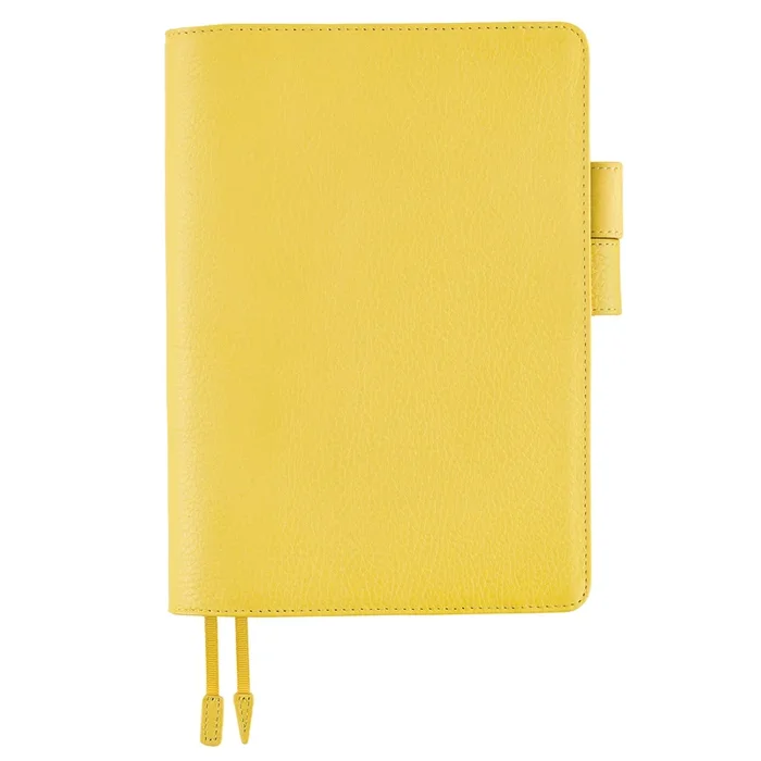 Hobonichi Leather: Brilliant Yellow A5 [Cover Only]