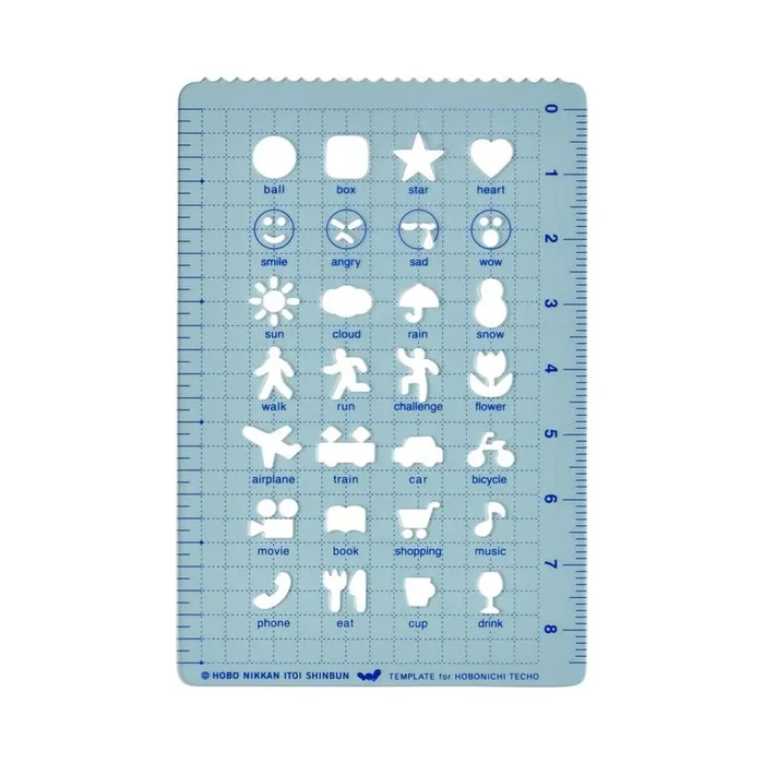 Hobonichi Stencil – Activities