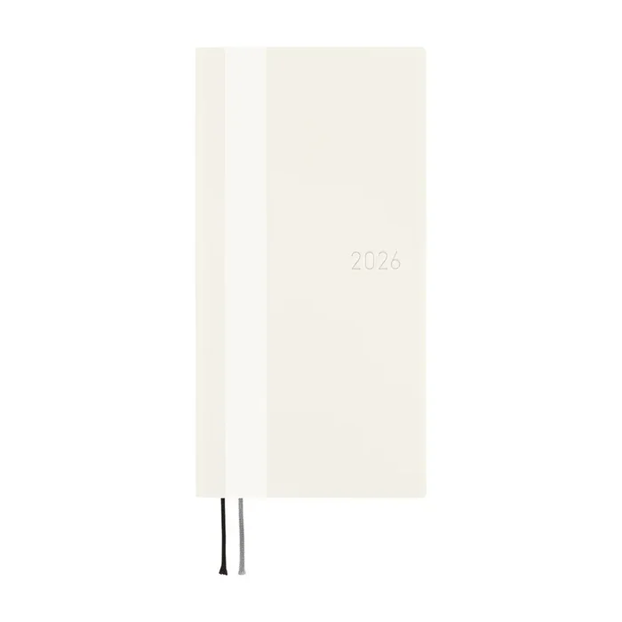 Hobonichi Techo Weeks 2026 White Line: Ivory