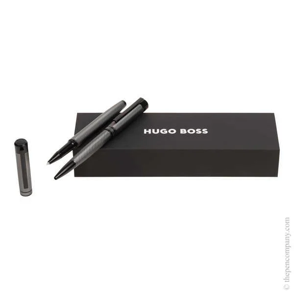 Hugo Boss Filament Ballpoint & Rollerball Pen Set