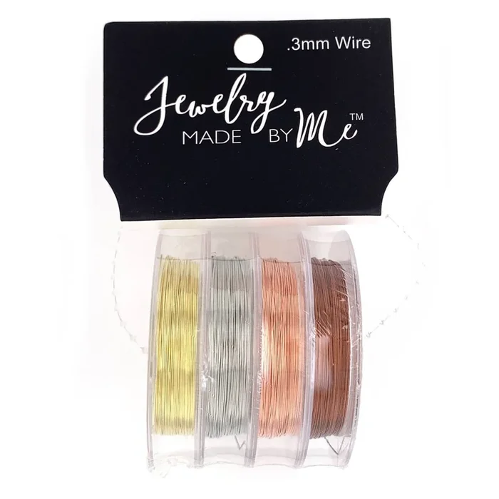 Jewelry Made by Me – Neutral Colored Jewelry Wire .3mm 11yds 5pc
