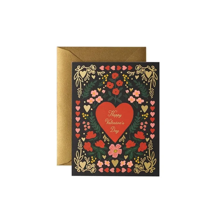 Juliet Heart Valentine’s Day Greeting Card