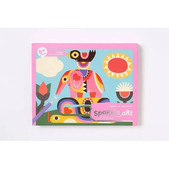 Kid’s Sparkle Art: The Pyramid
