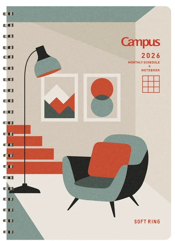 Kokuyo Campus 2026 Softring Diary B6