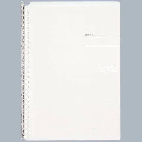KOKUYO DISCBOUND NOTEBOOK CAMPUS BINDER SMART RING B5 LIGHT CLEAR