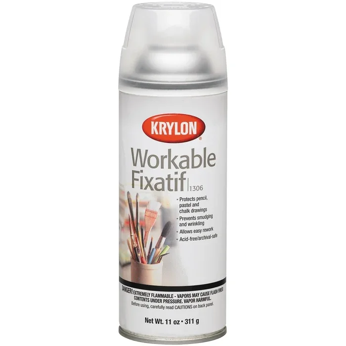 Krylon Workable Fixative 11oz
