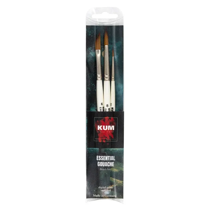 KUM Essential Gouache Brush Set