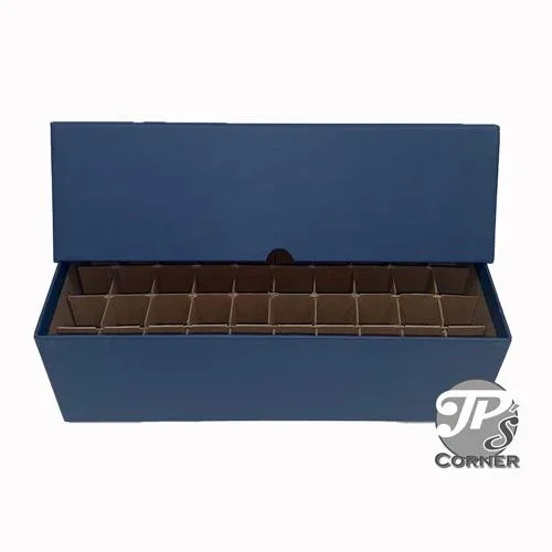 Large Box for bank rolled and Tubed Nickels, 21.2mm or .83.”
