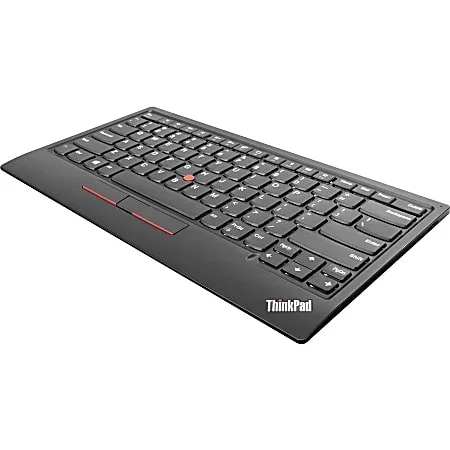 Lenovo ThinkPad TrackPoint Keyboard II (US English) – Wired/Wireless Connectivity – Bluetooth – 2.40 GHz – 4Y40X49493