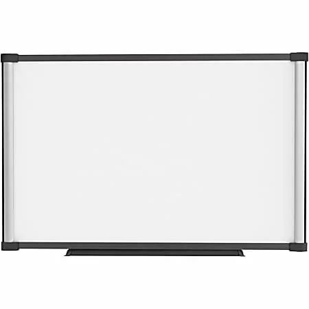 Lorell® Magnetic Dry-Erase Whiteboard, 24″ x 36″, Steel Frame With Silver Finish