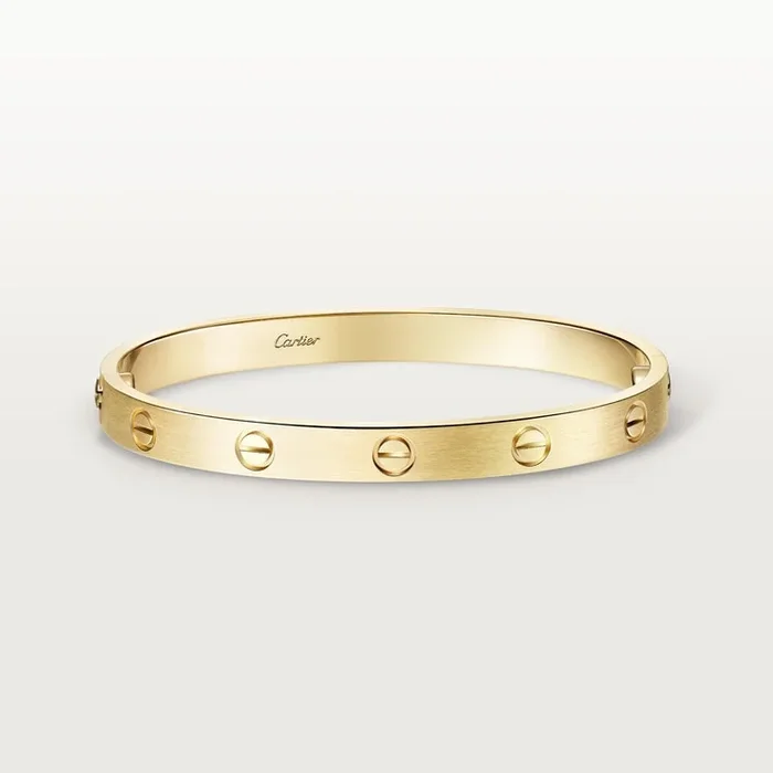 LOVE bracelet, classic model, brushed