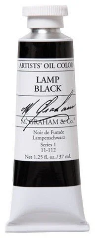 M. Graham Oil Color – Lamp Black 37 ml