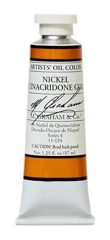 M. Graham Oil Color – Nickel Quinacridone Gold 37 ml