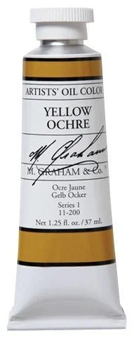 M. Graham Oil Color – Yellow Ochre 37 ml