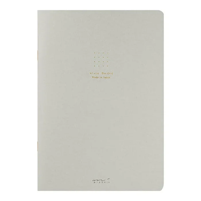Midori Soft Color A5 Notebook in Gray – Dot Grid