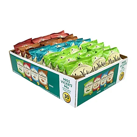 Miss Vickie’s Kettle Cooked Chips, Box Of 30 Bags