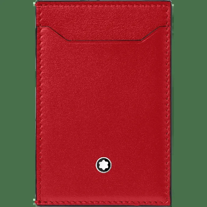Montblanc Meisterstuck Pocket Holder – Black/Red – 3cc