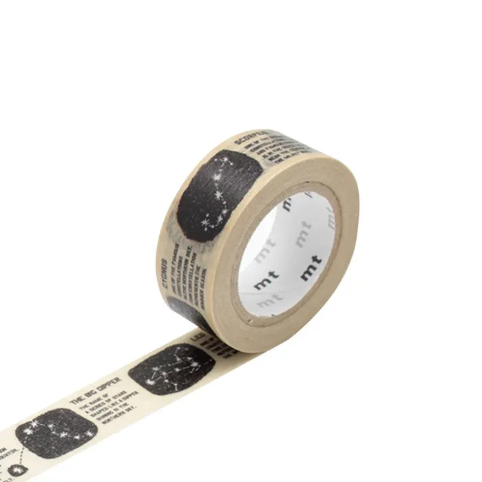 mt Washi Masking Tape – 15mm x 7m – Constellation
