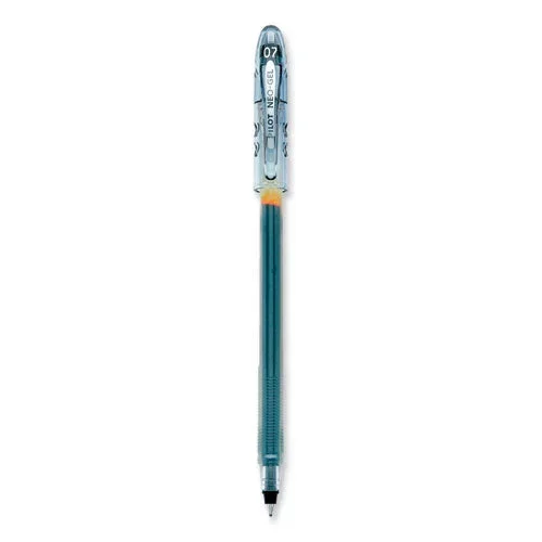 Neo-gel Gel Pen, Stick, Fine 0.7 Mm, Black Ink, Black Barrel, Dozen