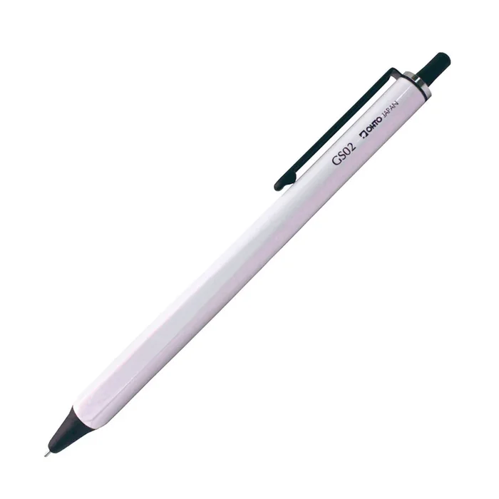 OHTO GS02 Gel Ballpoint Pen 0.5mm – Pearl White