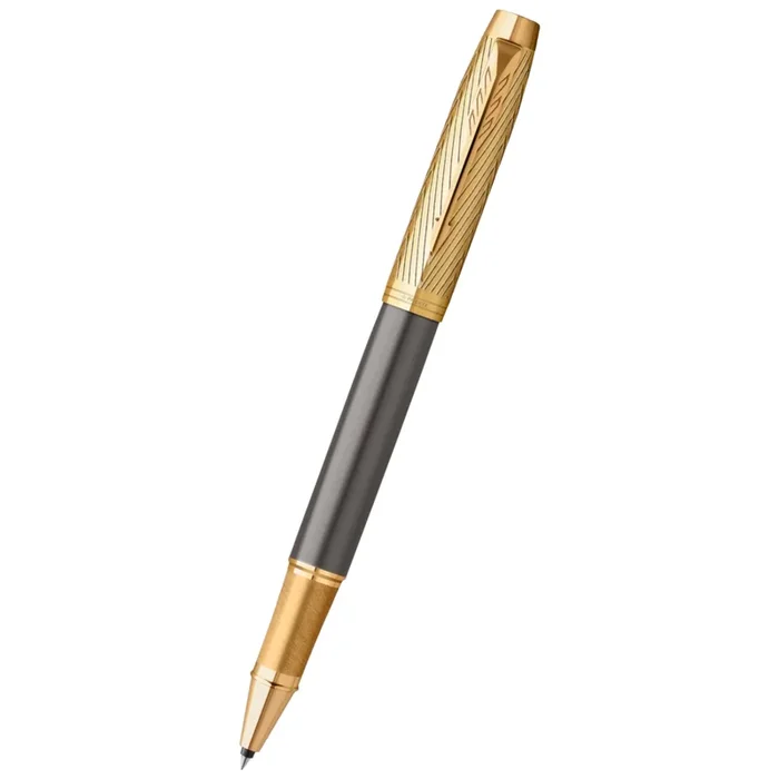 Parker IM Rollerball Pen – Premium Arrow – Gold Trim