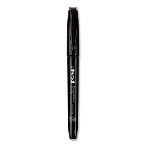 Pen-style Permanent Marker Value Pack, Fine Bullet Tip, Black, 60/pack