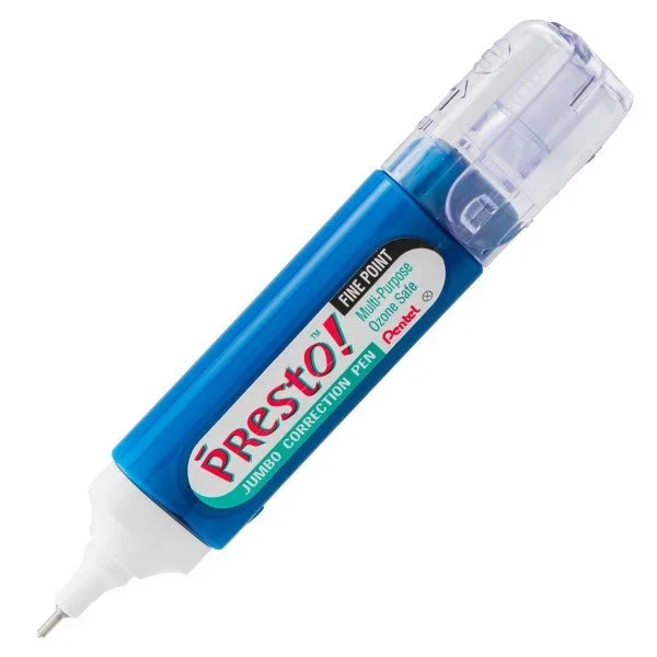 Pentel Presto Jumbo Size Liquid Correction Pen – 12ml