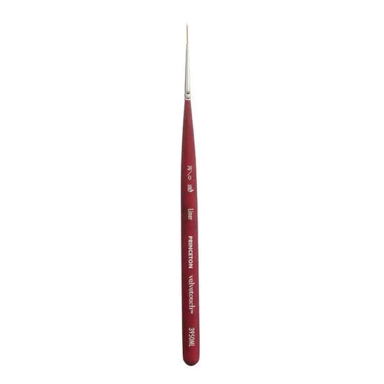 Princeton Series 3950 Velvetouch Mini Brush – Liner 20/0