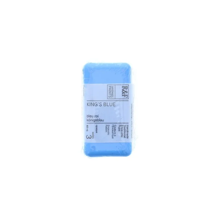 R&F Encaustic Cake – Kings Blue 40ml