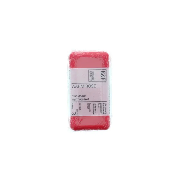 R&F Encaustic Cake – Warm Rose 40ml