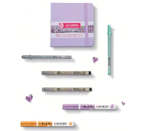 Royal Talens Happiness Journal Set