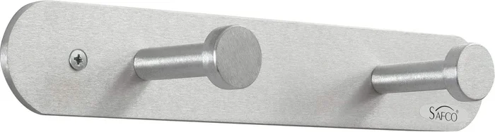 Safco Nail Head Coat Hook, 2 Hook [4200]