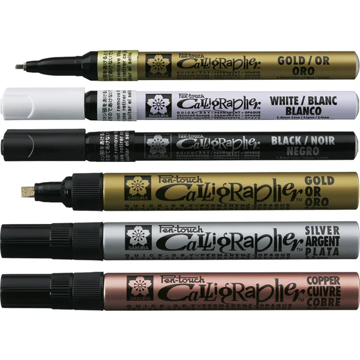 Sakura Pen-Touch Calligrapher Pens