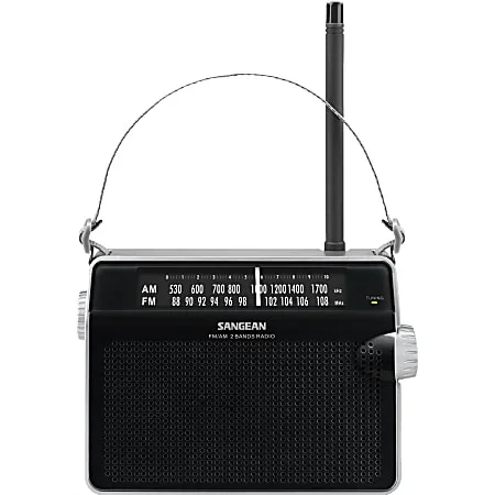 Sangean FM / AM Compact Analogue Tuning Portable Receiver – Headphone – 4
