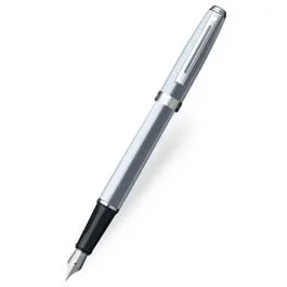 Sheaffer Prelude Brushed Chrome Trim Fountain Pen
