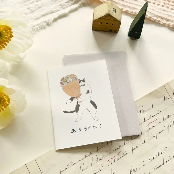 Shoichiro Tobimatsu Mini Card – Thank You Bouquet