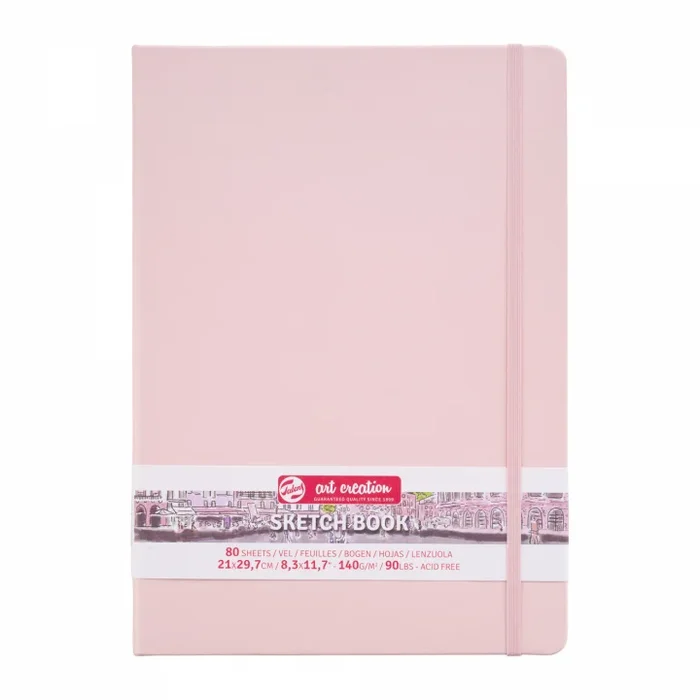 Sketchbook A4 Pastel Pink