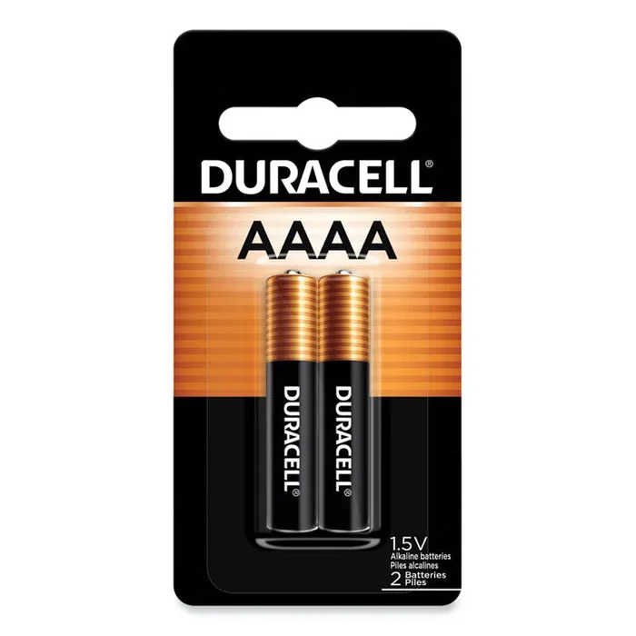 Specialty Alkaline AAAA Batteries, 1.5 V, 2/Pack