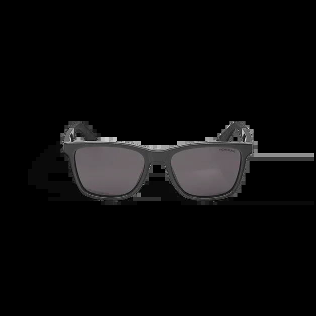 Squared Injected Black Frame Sunglasses