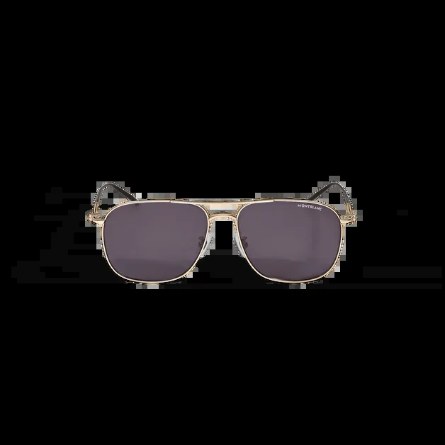 Squared Titanium Gold Col Frame