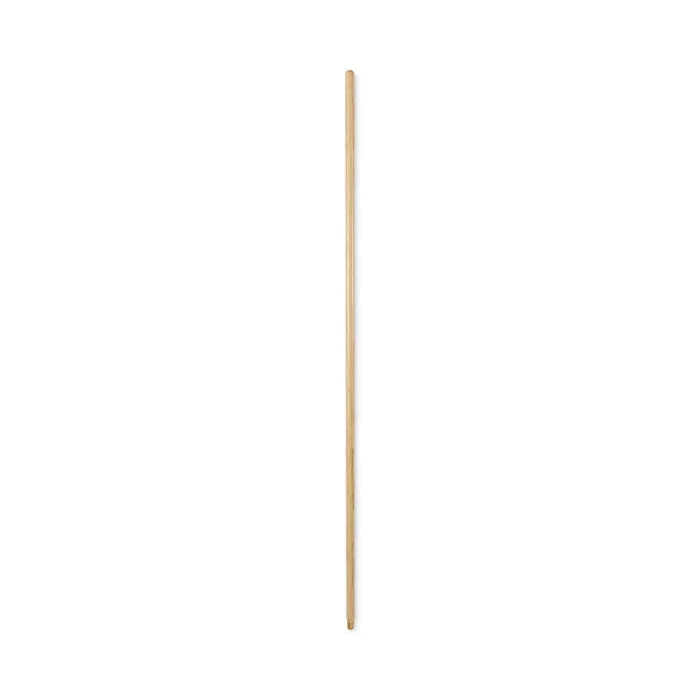 Threaded End Broom Handle, Lacquered Hardwood, 0.94″ dia x 54″, Natural