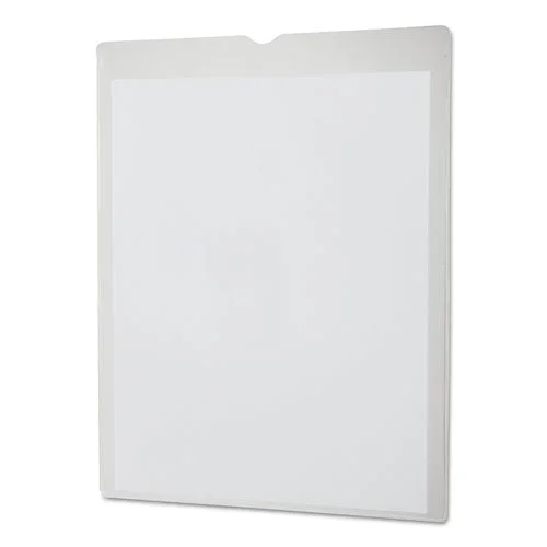 Utili-jac Heavy-duty Clear Plastic Envelopes, 8.5 X 11, Letter, 50/box
