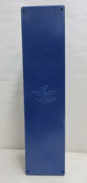 Whitman Blue Plastic Single Row 2×2 Box