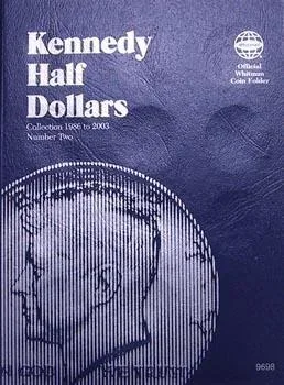 Whitman Folder: Kennedy Half Dollars #2: 1986-2003 #9698