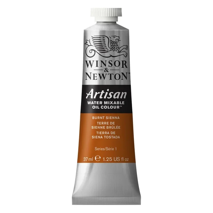 Winsor & Newton Artisan Water Mixable Oil 37ml – Burnt Sienna