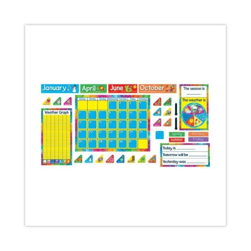 Year Around Calendar Bulletin Board Set, 22″ X 17″